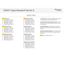 2024 Topps Series 2 Baseball Retail Display Box