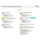 2024 Topps Series 2 Baseball Retail Display Box